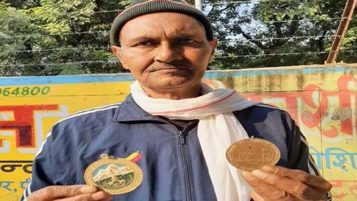 uttar pradesh news sarnam singh won gold medal 37 years ago in javelin throw like neeraj chopra uttar pradesh news sarnam singh won gold medal 37 years ago in javelin throw like neeraj chopra