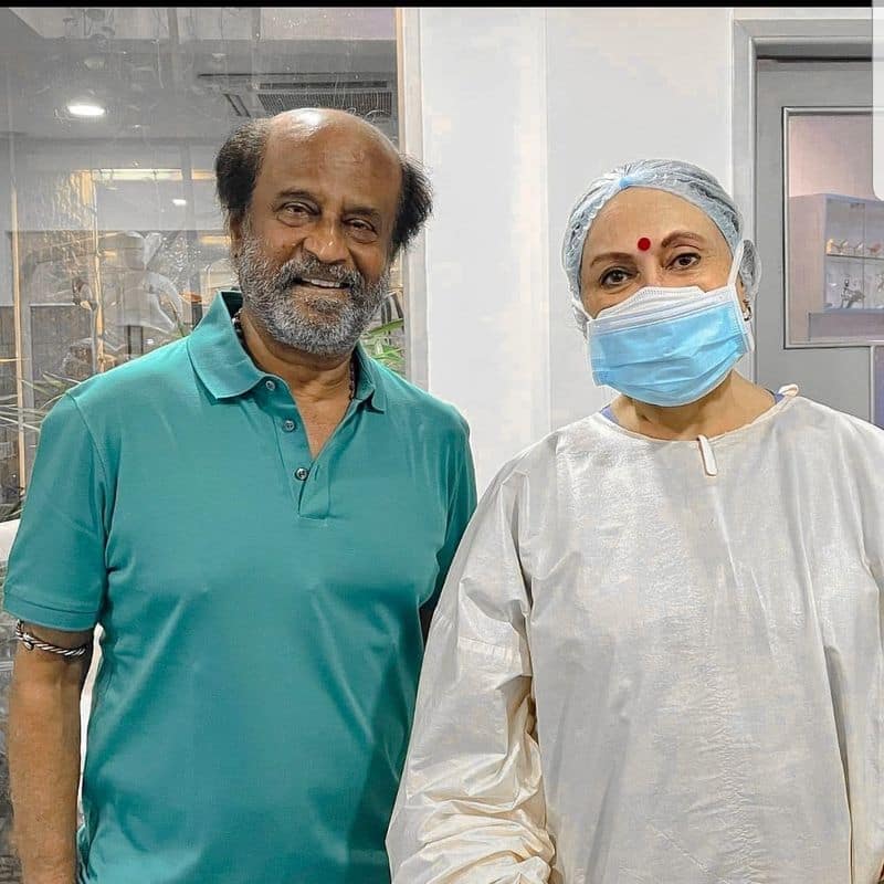 Super star rajinikanth with doctor photo going viral