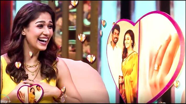 nayanthara first time open up her engagement ring viral video nayanthara first time open up her engagement ring viral video