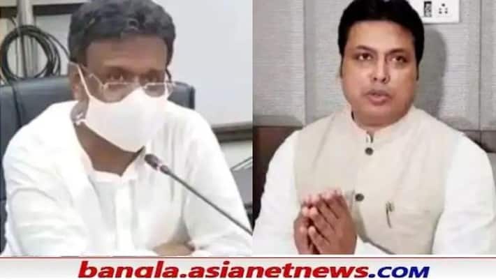 TMC leader Firhad Hakim attacks to CM Biplab Kumar Deb on Tripura issue RTB TMC leader Firhad Hakim attacks to CM Biplab Kumar Deb on Tripura issue RTB