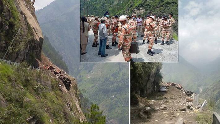 Himachal landslide Toll rises to 13 rescue operations under way pod Himachal landslide Toll rises to 13 rescue operations under way pod