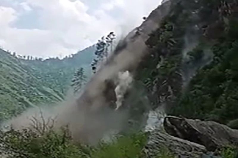 Himachal Landslide in Kinnaur, see the horrifying photos of this accident