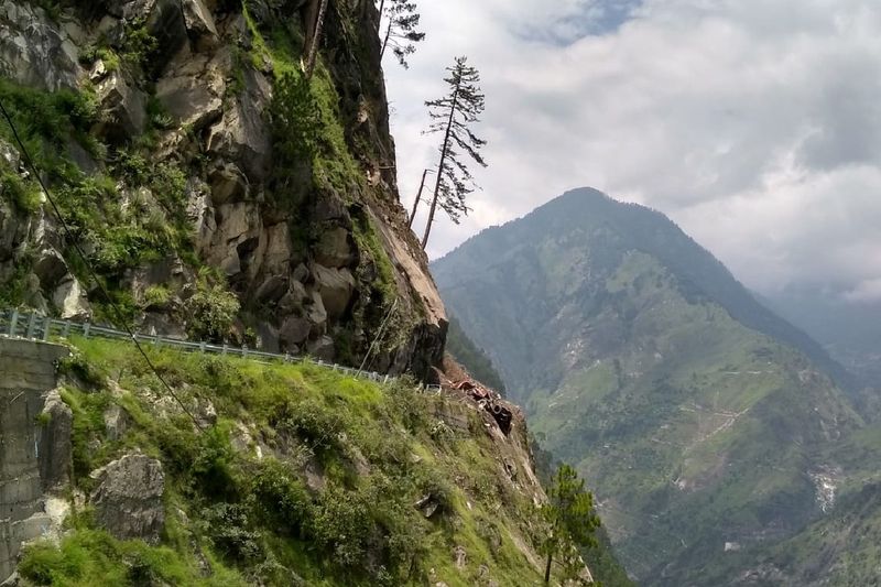 Himachal Landslide in Kinnaur, see the horrifying photos of this accident
