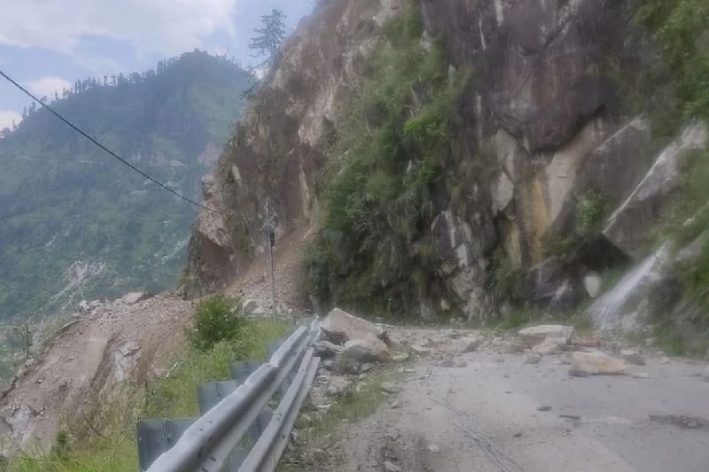 Himachal Landslide in Kinnaur, see the horrifying photos of this accident