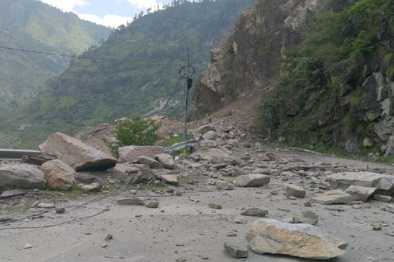 Himachal Landslide in Kinnaur, see the horrifying photos of this accident