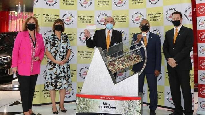 Indian expat wins seven crores after trying for 5 years in dubai duty free raffle Indian expat wins seven crores after trying for 5 years in dubai duty free raffle