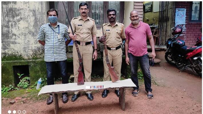 guns seized from kannur guns seized from kannur