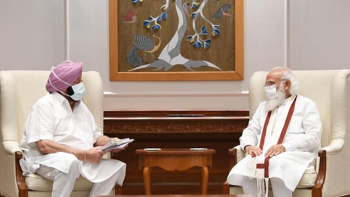 Punjab CM Capt Amarinder Singh meets PM Modi on Farmers protest, said agriculture laws must be expunge Punjab CM Capt Amarinder Singh meets PM Modi on Farmers protest, said agriculture laws must be expunge