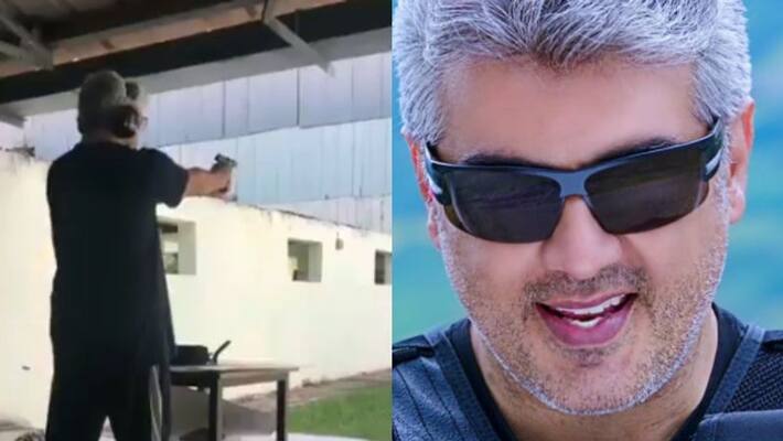 Thala Ajith shoot video Thala Ajith shoot video