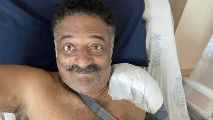 Prakash Raj After A Successful Surgery Prakash Raj After A Successful Surgery