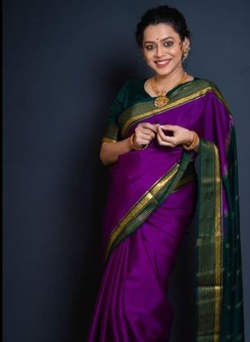 Kannada actress Amrutha Ramamoorthy traditional baby shower vcs