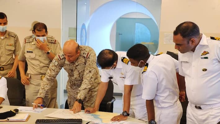 AL-MOHED AL-HINDI exercise set to begin between Indian Navy and Saudi Arabia Navy AL-MOHED AL-HINDI exercise set to begin between Indian Navy and Saudi Arabia Navy