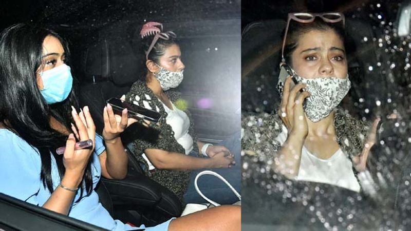 Kajol along with her daughter and other celebs spotted at Ajay Devgn film screening Bhuj the pride of India