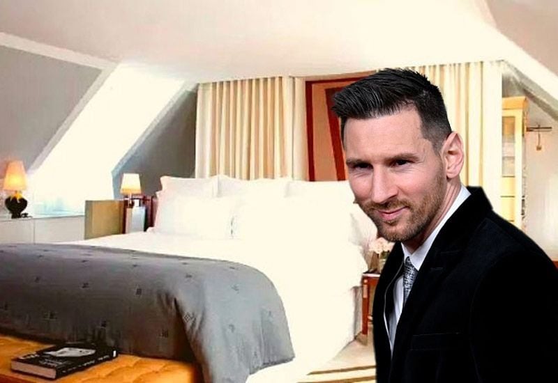 Lionel Messi stays at five star luxury hotel in Paris after signing PSG spb