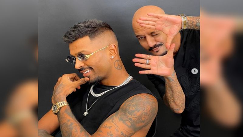 Hardik Pandya Flaunts New Hairstyle, Wife Natasa Stankovic comment goes viral, see pictures