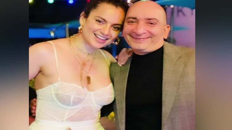 Kangana Ranaut got trolled for her transparent dress at dhaakad wrap up party