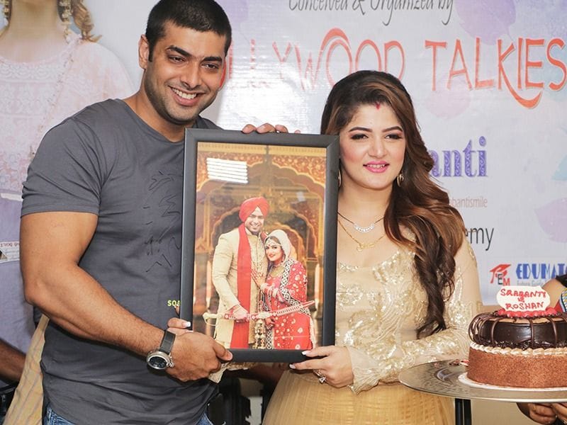 happy birthday Srabanti Chatterjee before birthday roshan singh getting expensive gifts BRD