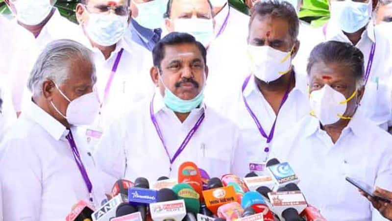 If you leave this time, you will not be able to come back says edappadi palanisamy