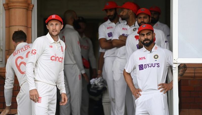 Here is the reason, why India and England team members wear red colour caps in lords test