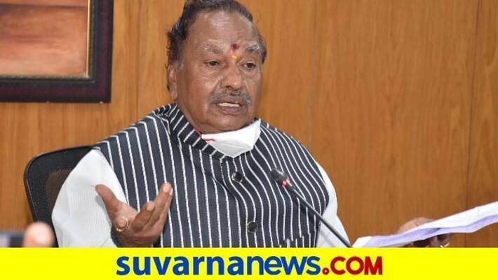 KS Eshwarappa reacts On minister post for Vijayendra snr KS Eshwarappa reacts On minister post for Vijayendra snr