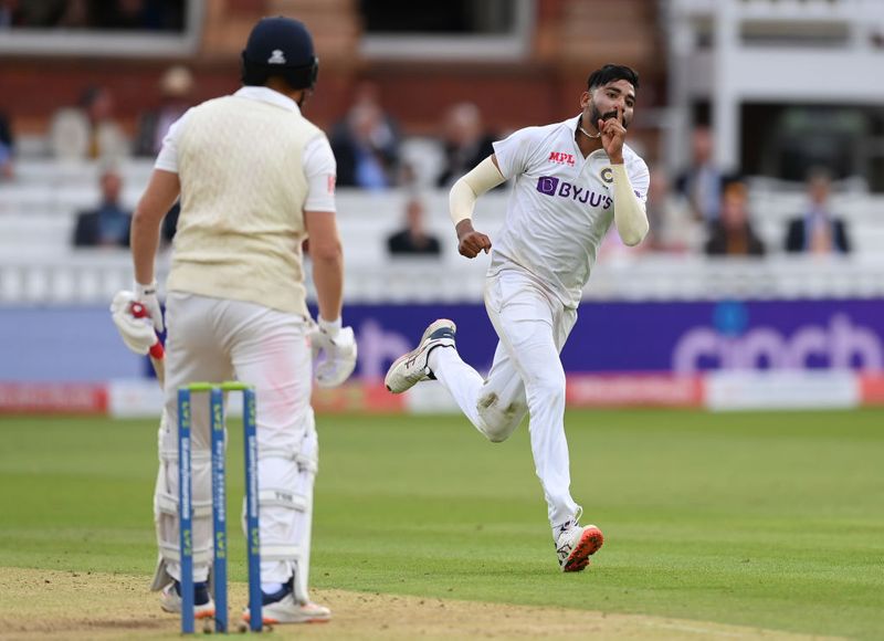 Mohammad Siraj re-acts on his wicket celebrations, finger in lips for haters