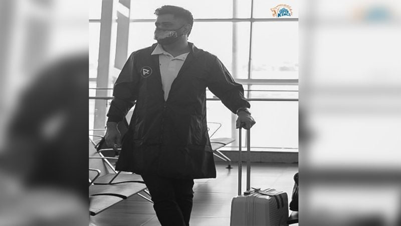 MS Dhoni And Other Teammates Reach Dubai For IPL 2021 Resumption, see pictures
