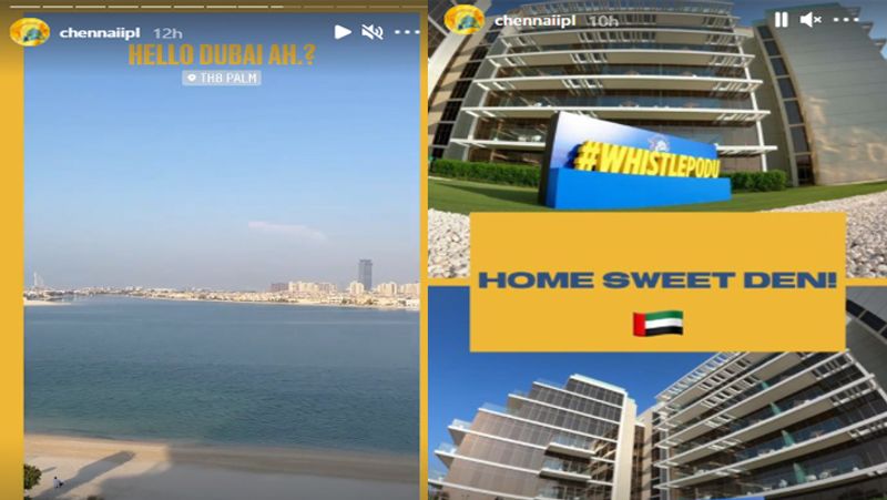 MS Dhoni And Other Teammates Reach Dubai For IPL 2021 Resumption, see pictures