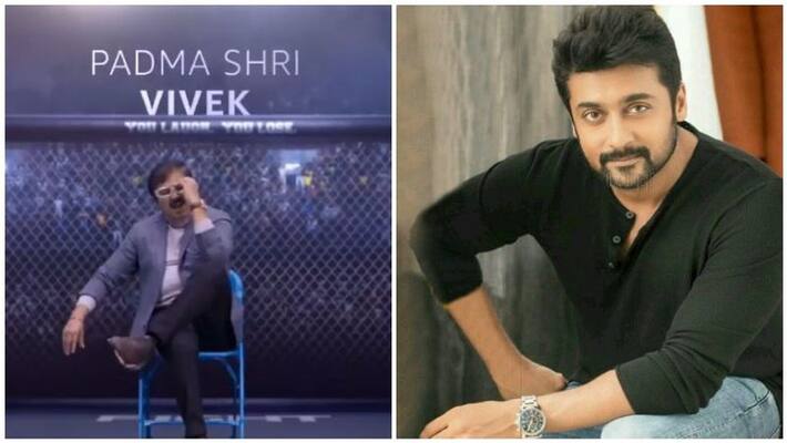 suriya shares actor vivek last comedy show promo with emotional words suriya shares actor vivek last comedy show promo with emotional words