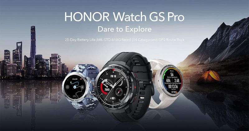 Honor Watch GS 3 smartwatch launched, will get support for eight channel PPG sensor