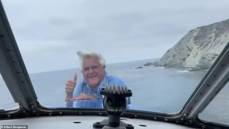 A stunt video from a plane going 147 mph at the age of 71