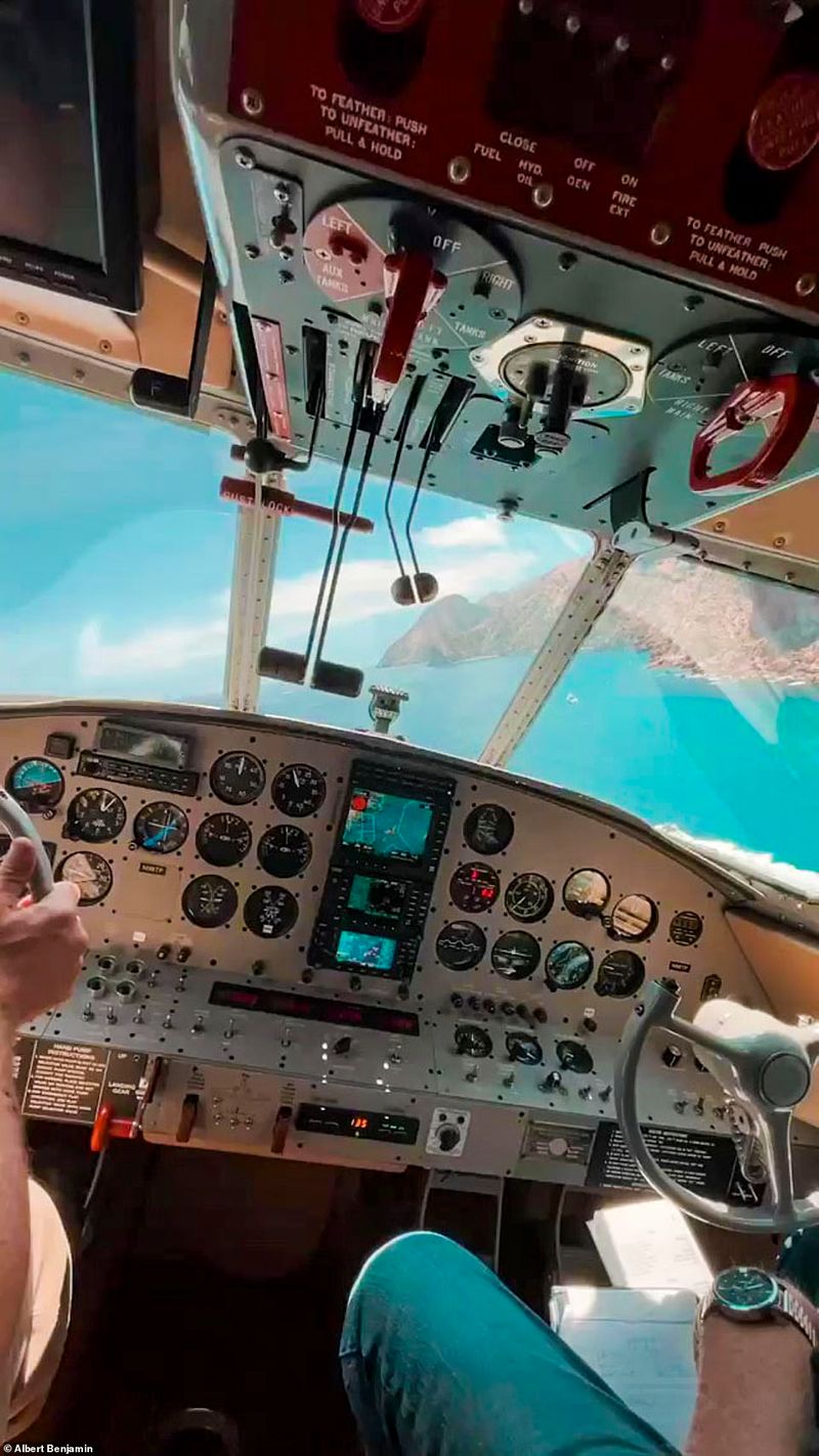 A stunt video from a plane going 147 mph at the age of 71