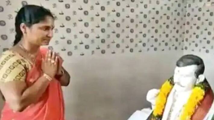 woman built a temple for her dead husband woman built a temple for her dead husband