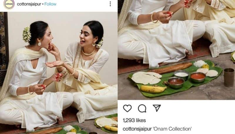 Clothing brand uses dosa and idli in Onam sadhya pictures netizens criticise