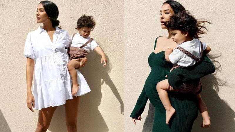 Lisa Haydon again posted breast feeding picture to give answer to troll bjc