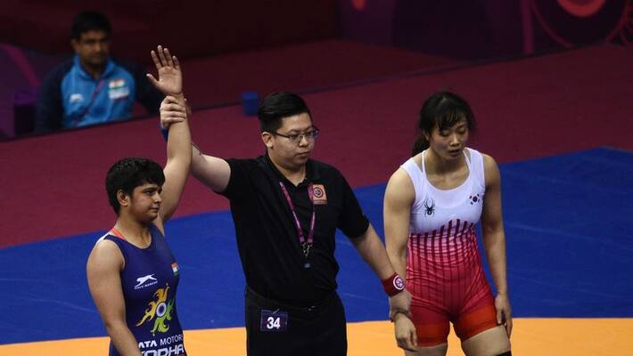 COMMONWEALTH GAMES 2022: Indian wrestler BANNED for life for punching referee during Commonwealth Games 2022 trials COMMONWEALTH GAMES 2022: Indian wrestler BANNED for life for punching referee during Commonwealth Games 2022 trials