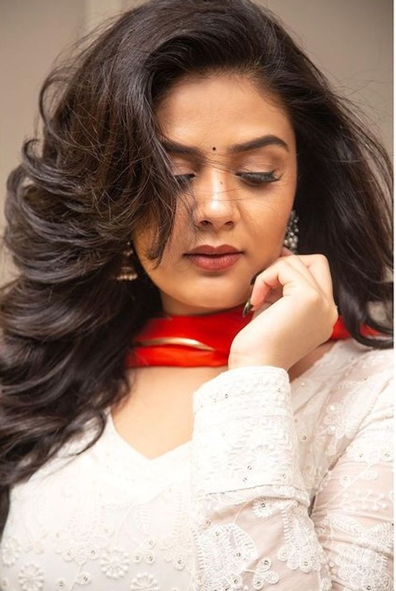 Sreemukhi Independence day dress photos