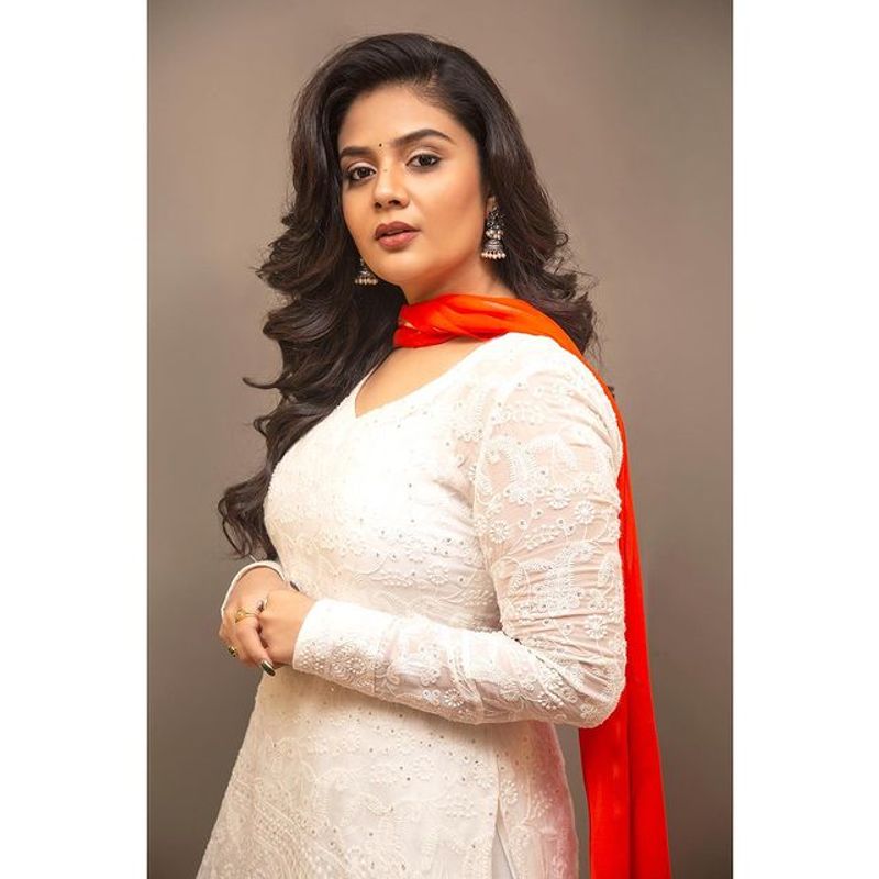 Sreemukhi Independence day dress photos