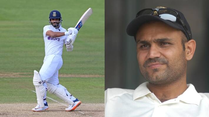 ENG v IND Virender Sehwag lauded Ajinkya Rahane for his knock in Lords test ENG v IND Virender Sehwag lauded Ajinkya Rahane for his knock in Lords test