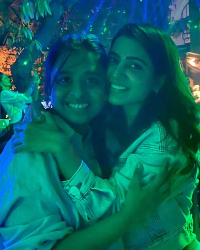 samantha last week night party with friends events and photo shoots with full josh