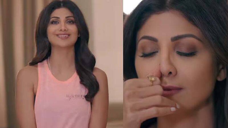 Shilpa shetty makes first on screen appearance after raj kundra arrest talks about regulating negative thoughts vcs