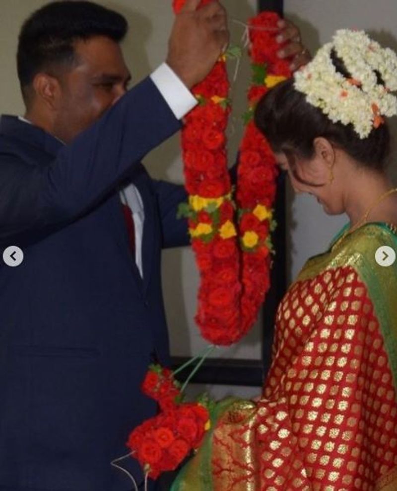 Actress Priyanka Chincholi gets hitched with Rakesh kumar Register marriage vcs