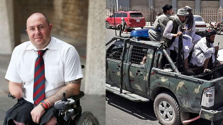 soldier who lost both legs in the fight with the Taliban wrote an emotional tweet soldier who lost both legs in the fight with the Taliban wrote an emotional tweet