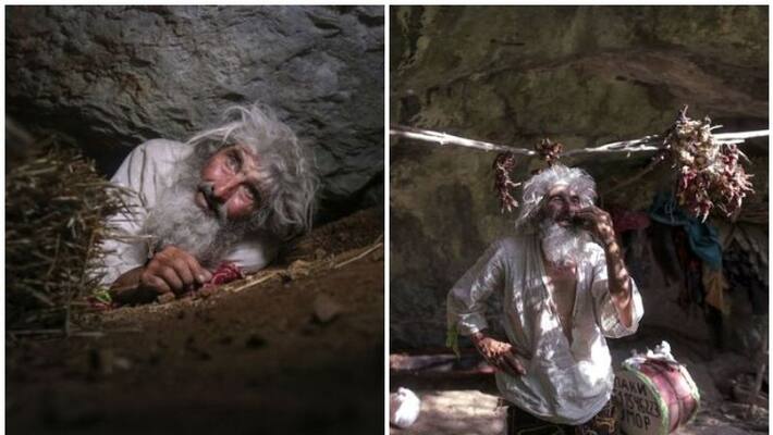 Man living in cave for 20 years gets Covid jab after learning about pandemic Man living in cave for 20 years gets Covid jab after learning about pandemic