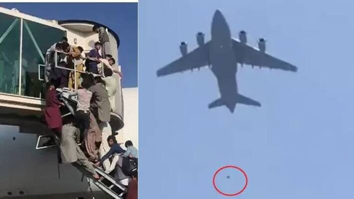 Tragic end for two people who tried to escape from Kabul by hanging on the wheel of a plane Tragic end for two people who tried to escape from Kabul by hanging on the wheel of a plane