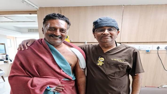 Actor Prakash Raj discharged from Hospital Actor Prakash Raj discharged from Hospital