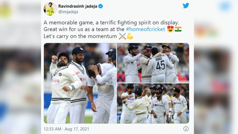 Virat Kohli to Mohammed Shami, Indian cricket team reaction after beat England in Lords Test spb