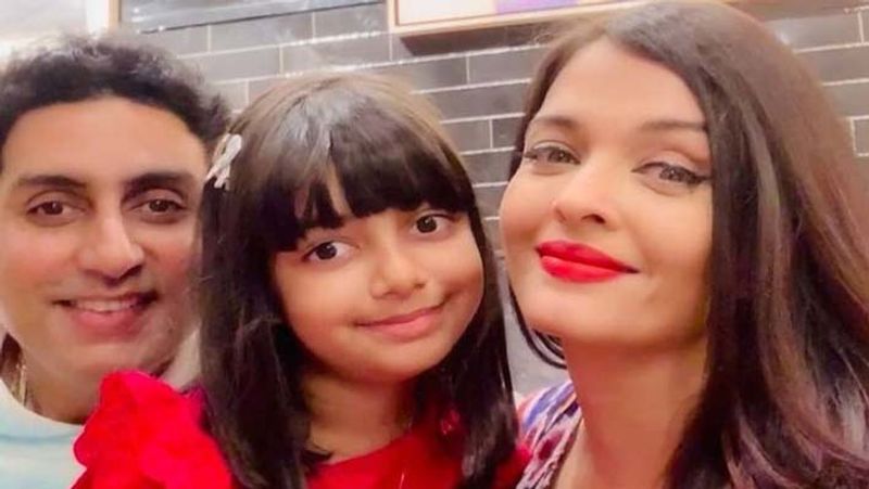 Aishwarya Rai with Abhishek and Aaradhya at cousin wedding