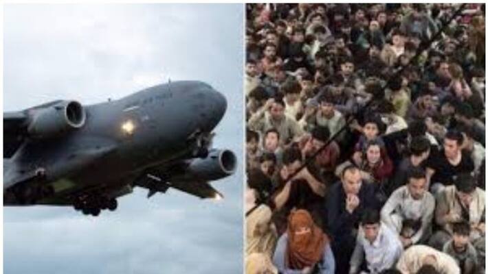 800 People Evacuated From Kabul Aboard A Single C-17 Cargo Jet 800 People Evacuated From Kabul Aboard A Single C-17 Cargo Jet