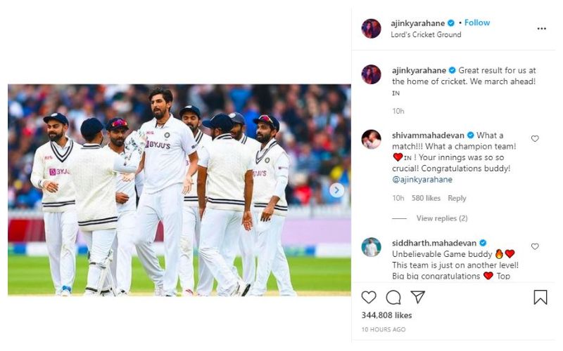 Virat Kohli to Mohammed Shami, Indian cricket team reaction after beat England in Lords Test spb