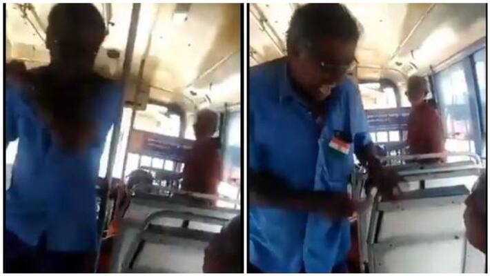 Government bus driver beats female passenger Government bus driver beats female passenger